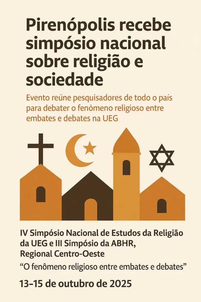 Pirenópolis recebe simpósio nacional sobre religião e sociedade