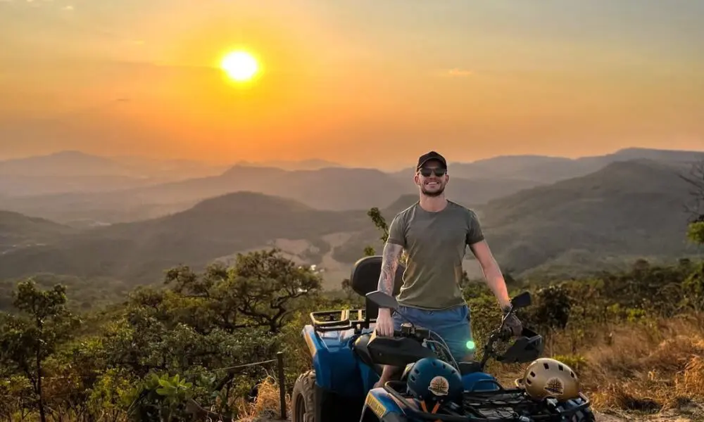 Pôr do Sol em Pirenópolis a Bordo de um Quadriciclo