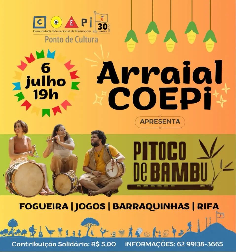 Arraial da COEPi 2025: tradição que aquece Pirenópolis