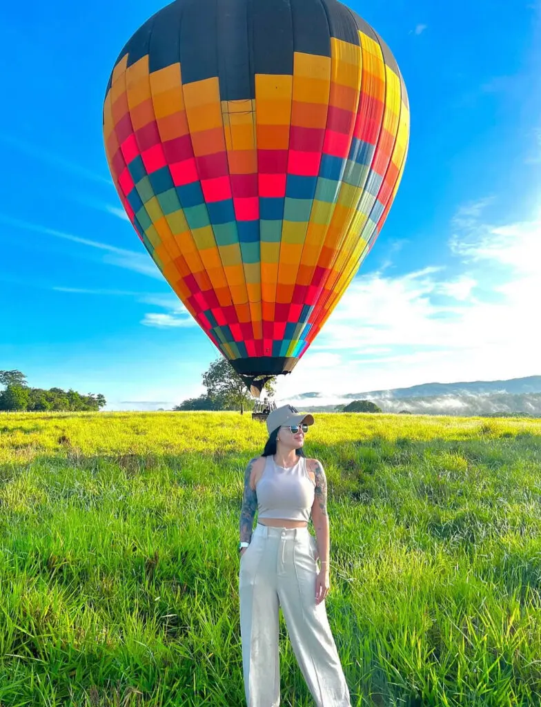 Voe de Balão em Piri