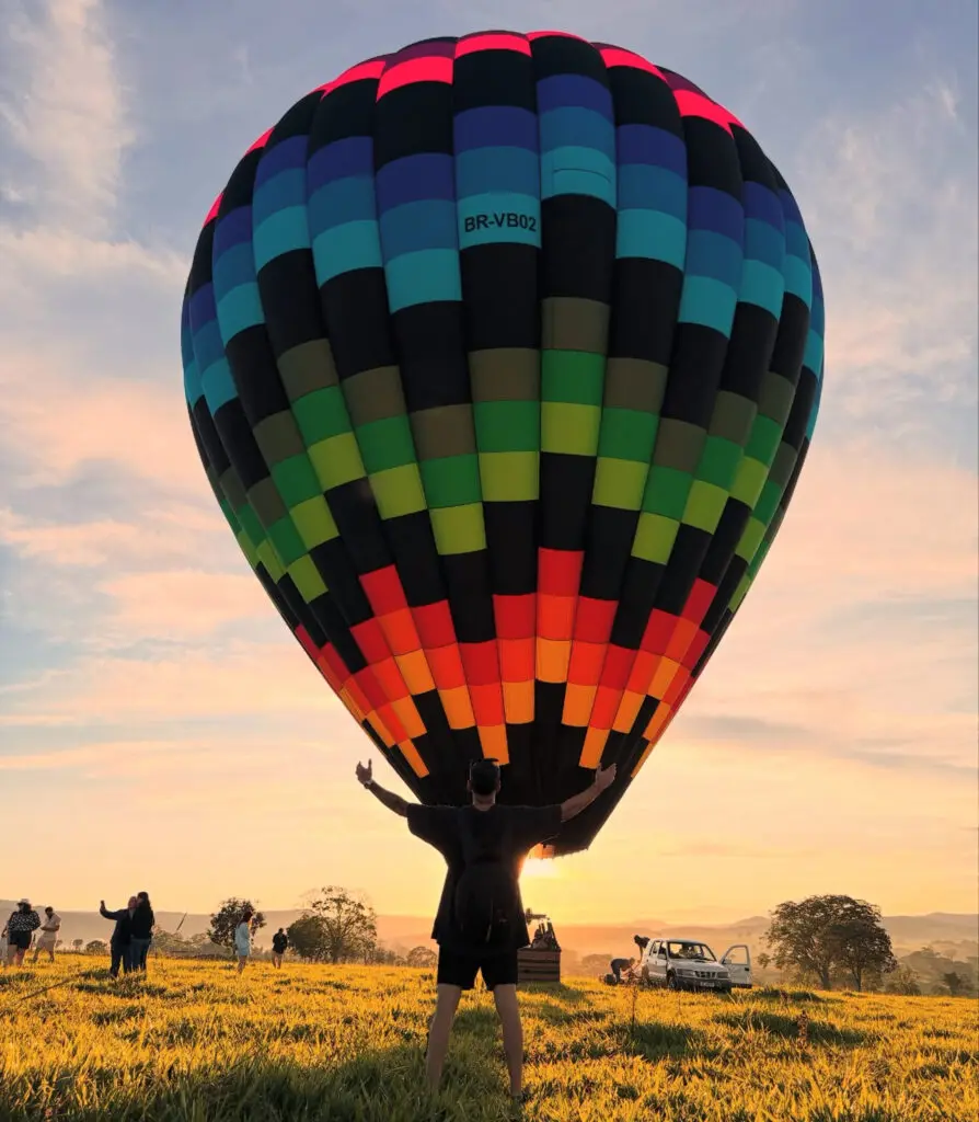Voe de Balão em Piri