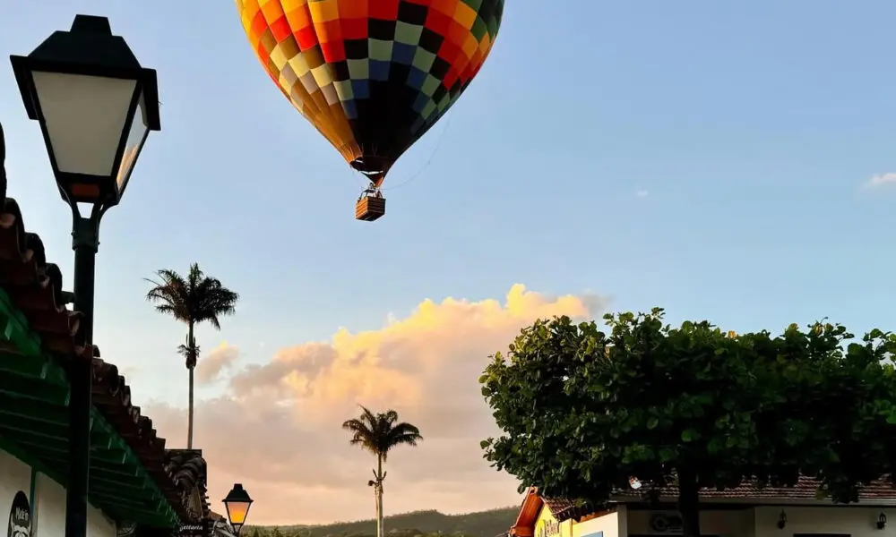 Voe de Balão em Piri