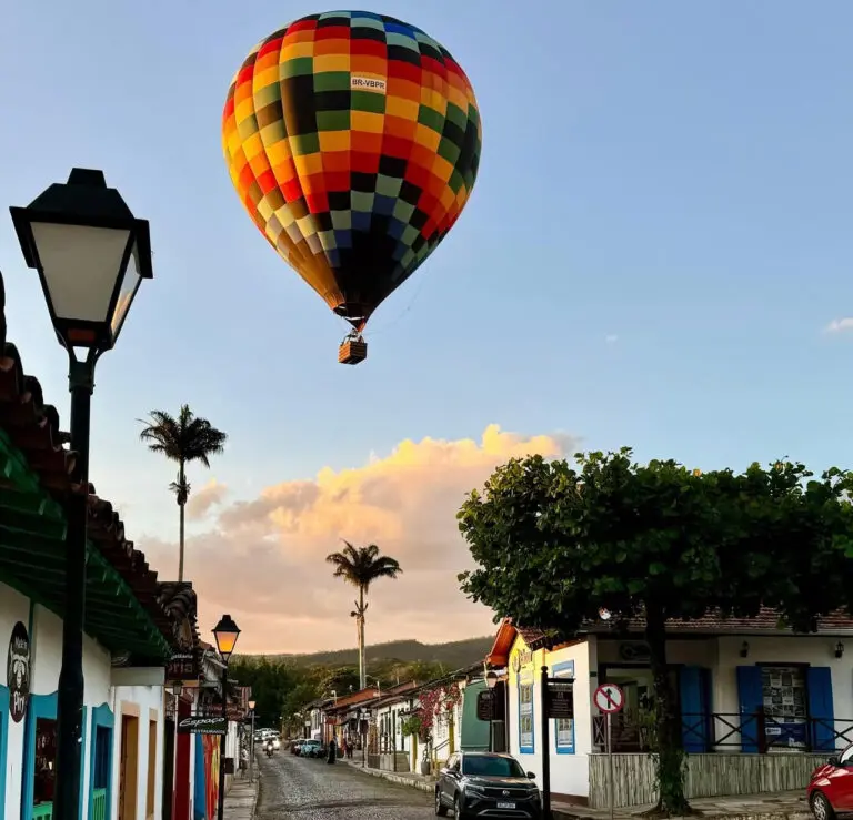 Voe de Balão em Piri