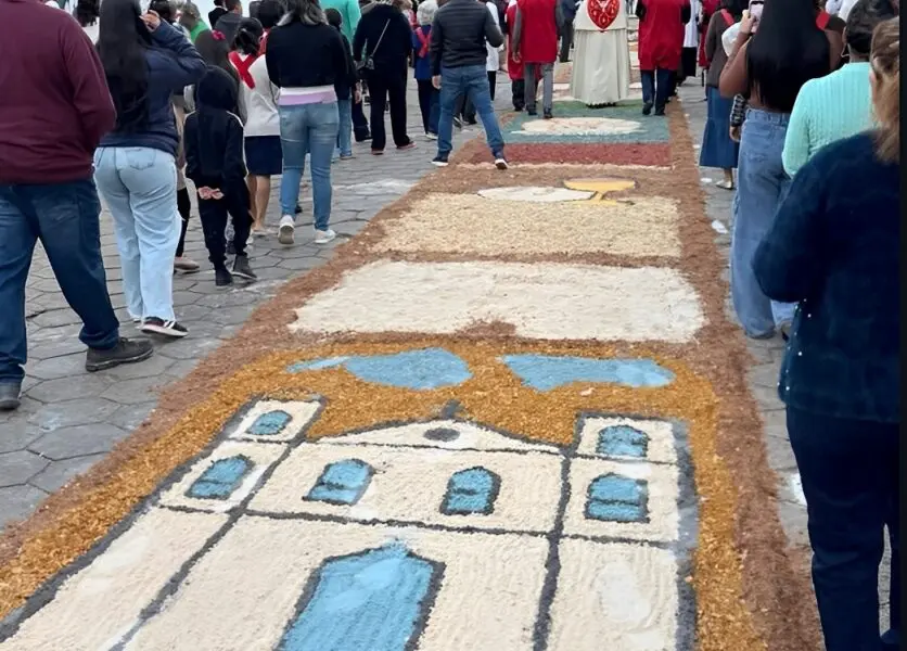 Tapetes destruídos: fiéis denunciam vandalismo durante Corpus Christi
