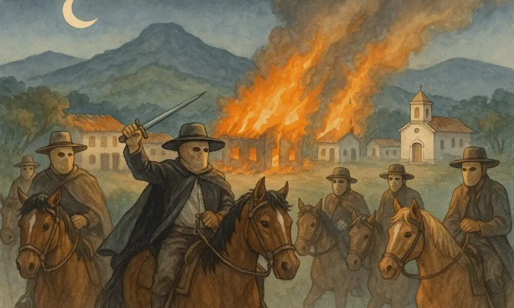 O dia em que cavaleiros destruíram a Vila do Arena