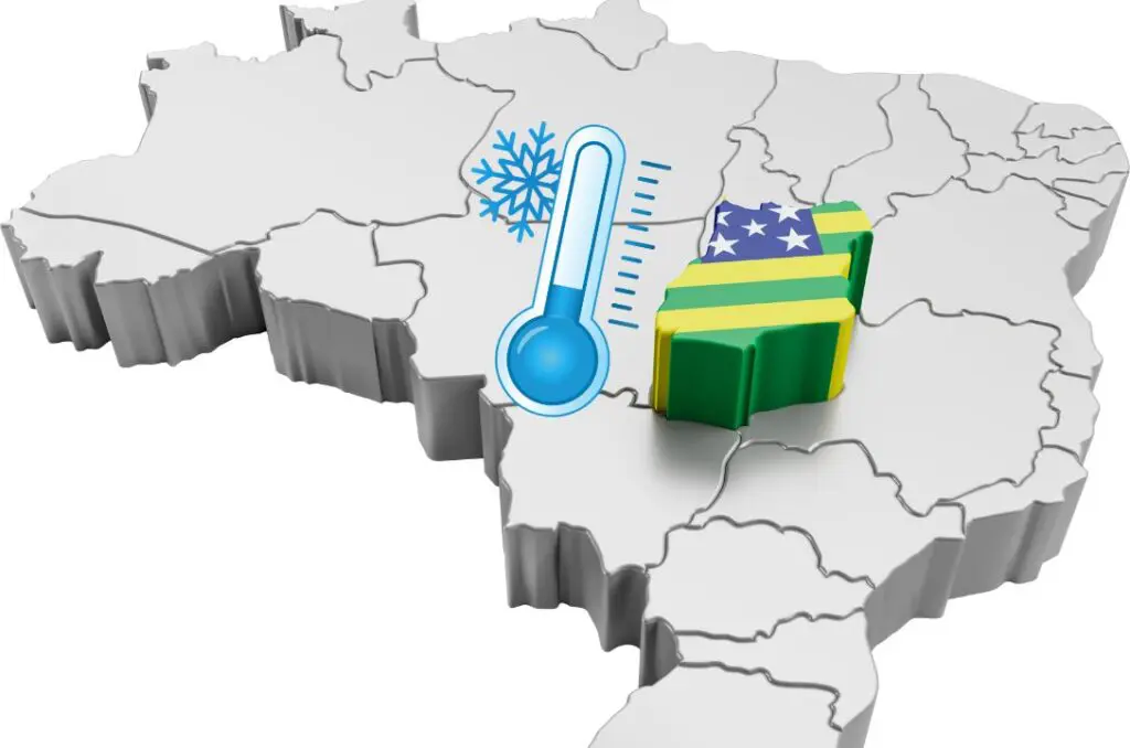Goiás registra 4,9°C e tem o dia mais frio do ano
