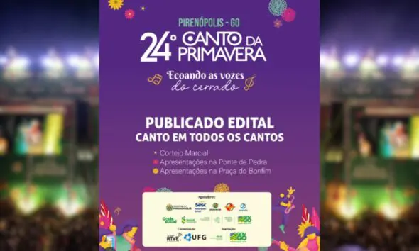 Edital aberto para o 24º Canto da Primavera: inscreva-se!