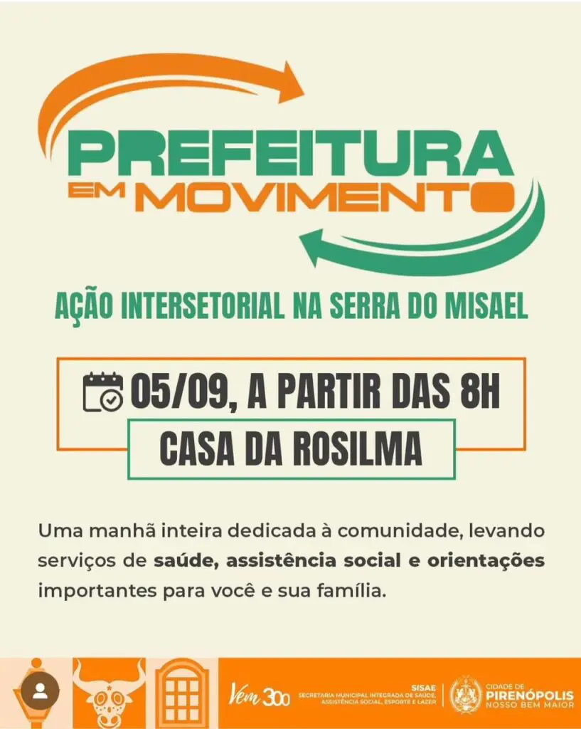 Prefeitura em Movimento leva saúde e serviços à Serra do Misael Prefeitura em Movimento leva saúde e serviços à Serra do Misael