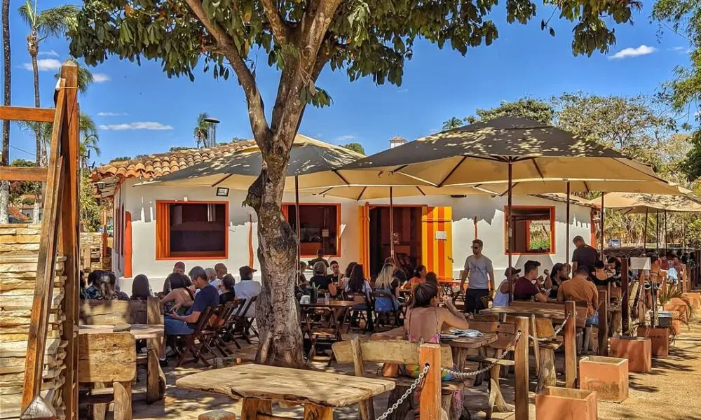 Pub Beira Rio: gastronomia à beira do Rio das Almas em Piri