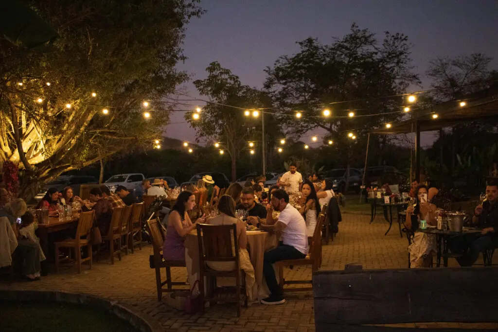 Pôr do Sol na Vinícola Assunção une vinhos e alta gastronomia