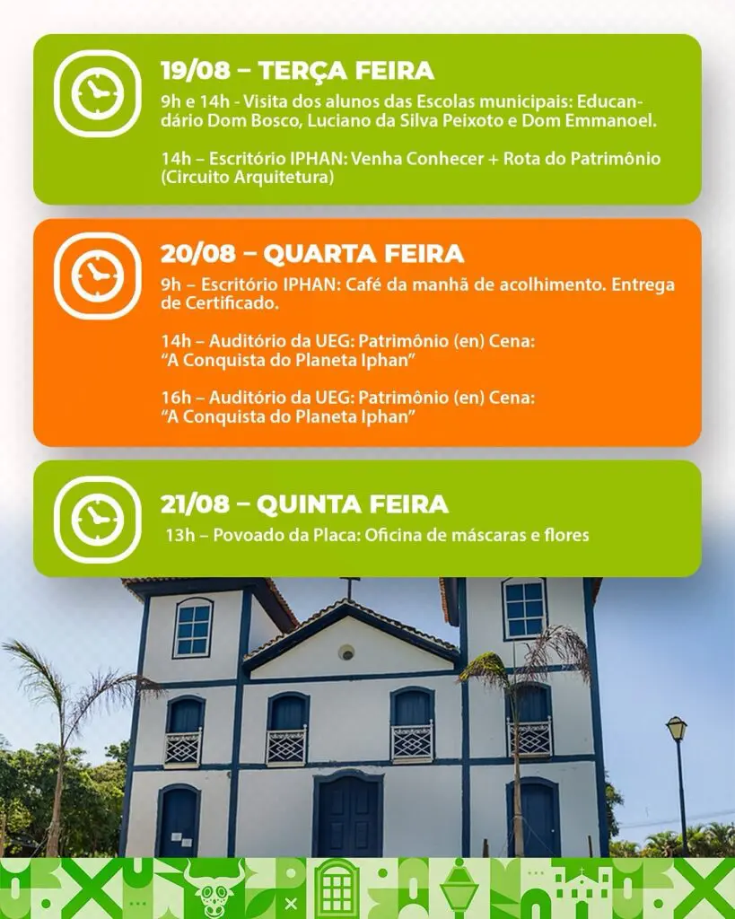 2ª Semana do Patrimônio celebra a cultura e história de Piri