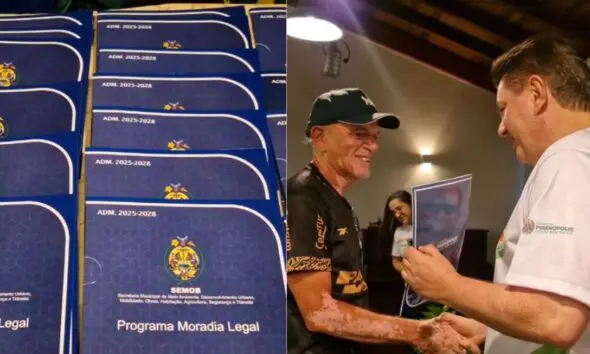 Pirenópolis vive dia histórico com entrega de escrituras Pirenópolis vive dia histórico com entrega de escrituras