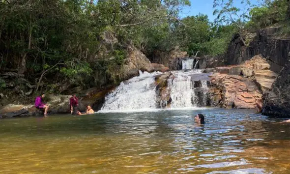 O refúgio cristalino da Cachoeira São Jorge