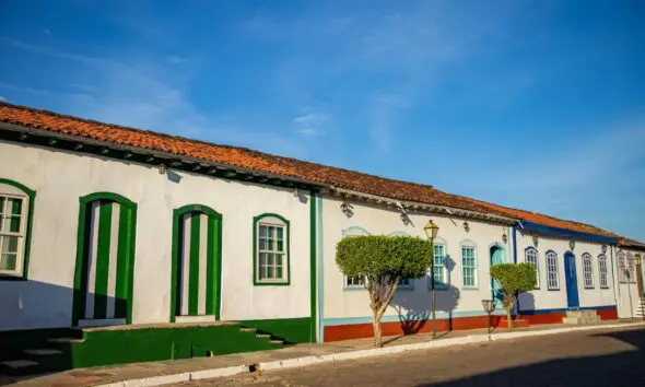 Cores e história na Rua Direita de Pirenópolis