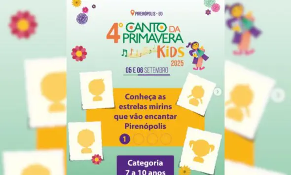 Confira os selecionados do Canto da Primavera Kids 2025 Confira os selecionados do Canto da Primavera Kids 2025