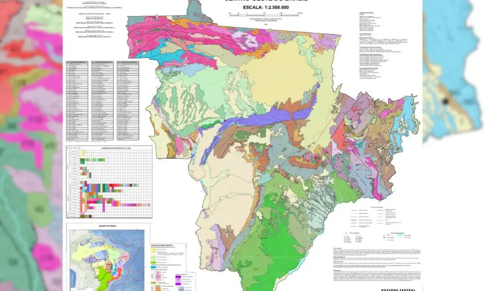 Região Centro-Oeste ganha novo mapa geológico