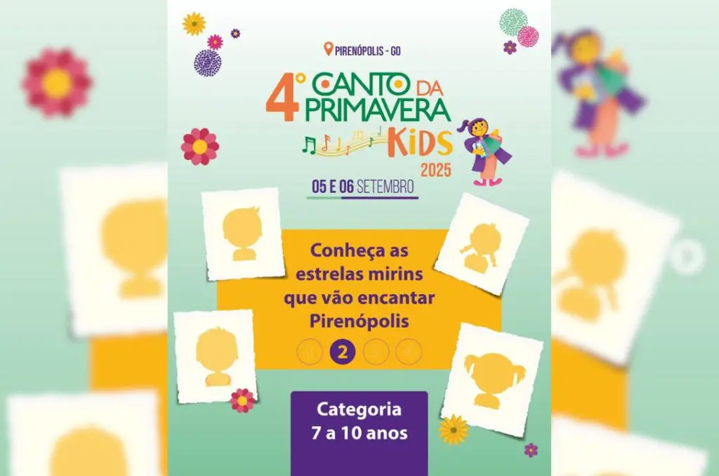Canto da Primavera Kids 2025: Novos talentos selecionados