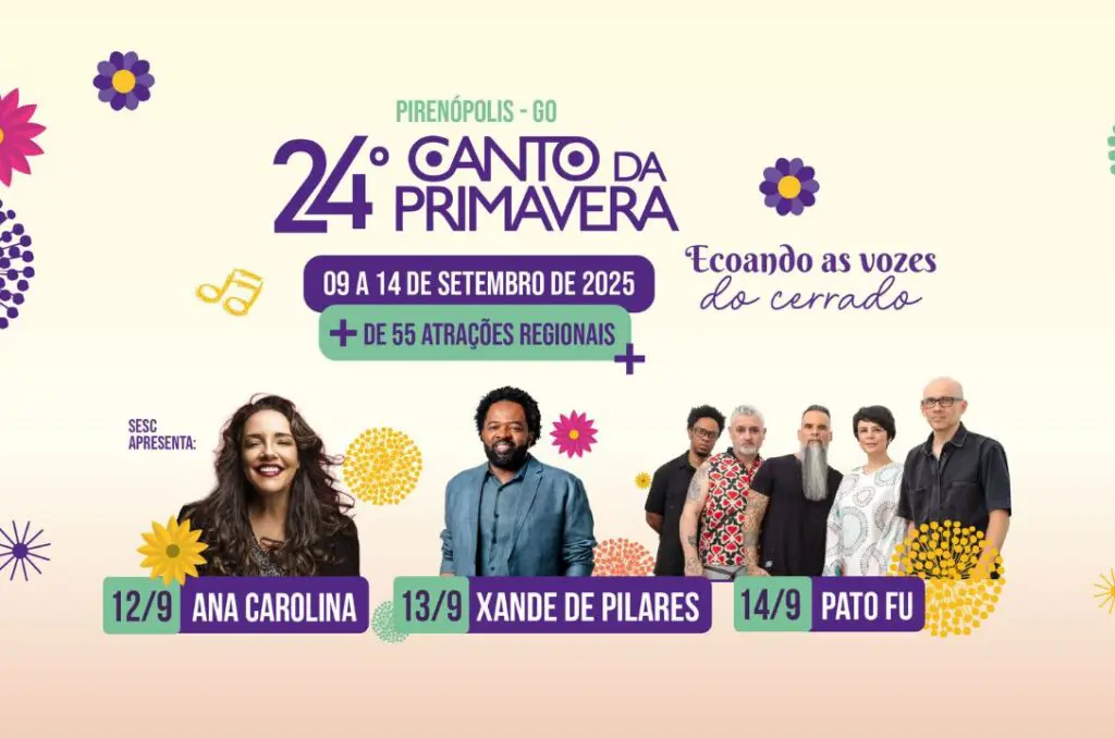 Canto da Primavera terá festival gastronômico na programação