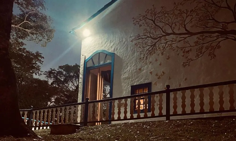 Noite nostálgica de inverno na Cervejaria Casarão