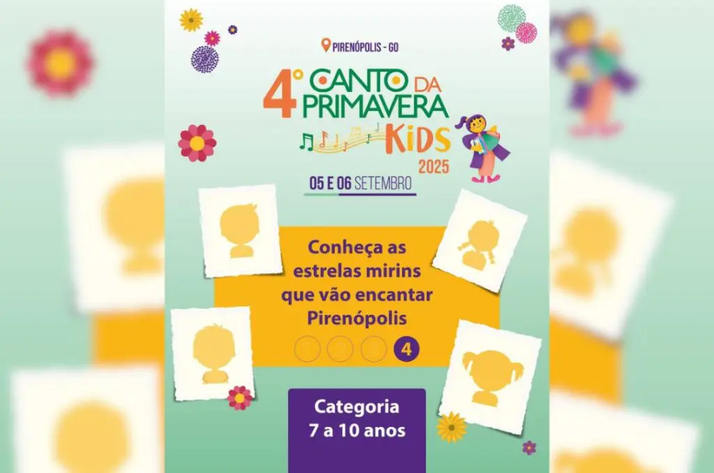 Canto da Primavera Kids apresenta mais vozes de 7 a 10 anos