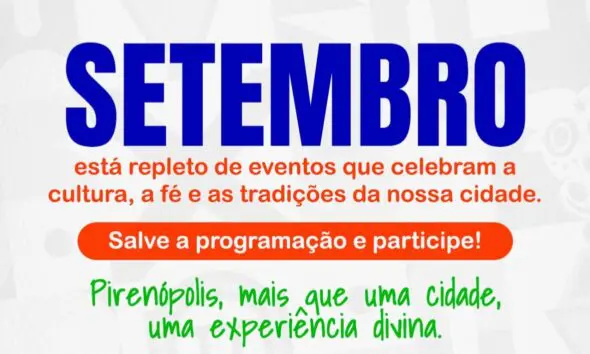 Setembro em Pirenópolis: festivais, fé e tradições movimentam a cidade Setembro em Pirenópolis: festivais, fé e tradições movimentam a cidade