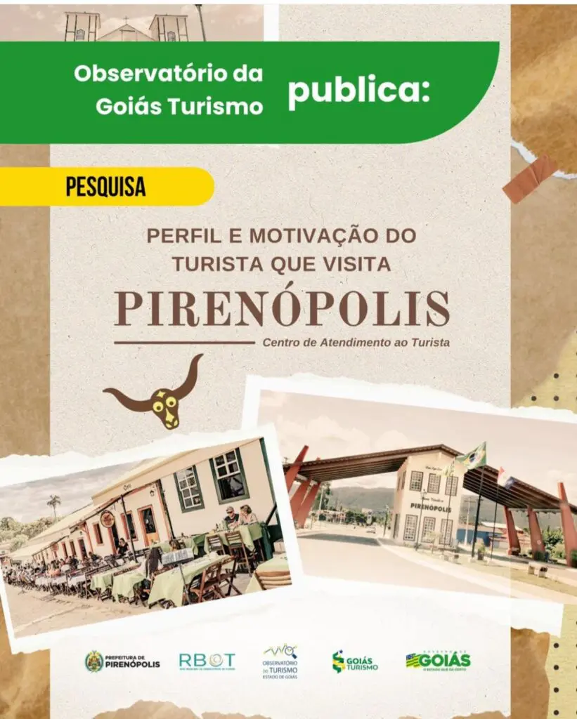 Pesquisa revela perfil e motivação do turista que visita Pirenópolis