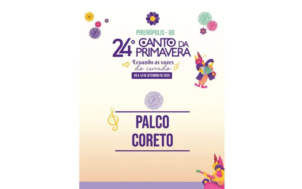 Shows no Praça do Coreto (Palco Coreto)