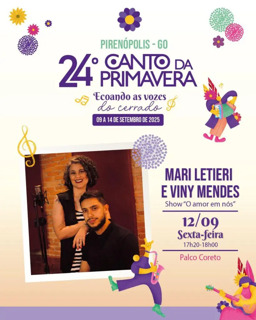 Show “O Amor em Nós” emociona público no Canto da Primavera 2025