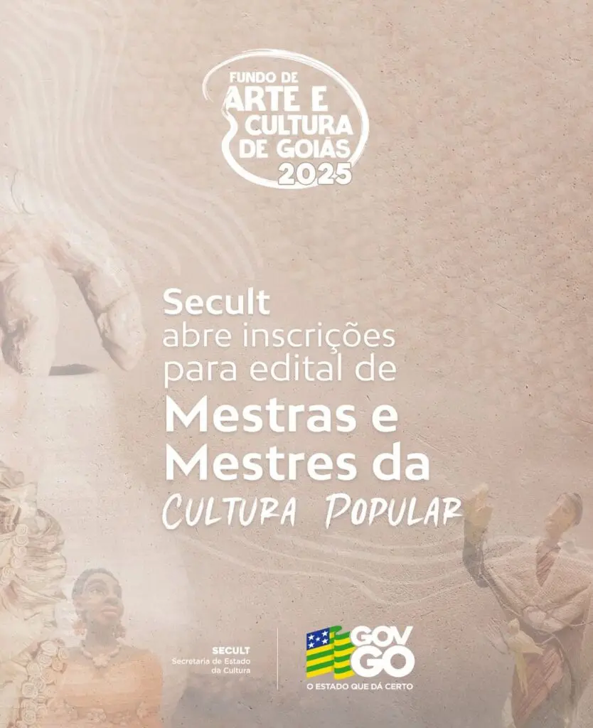 FAC Goiás abre inscrições para edital de Mestres e Mestras da Cultura Popular