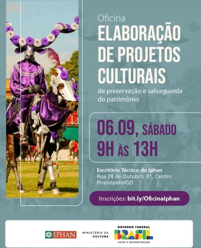Oficina ensina elaboração de projetos culturais em Pirenópolis
