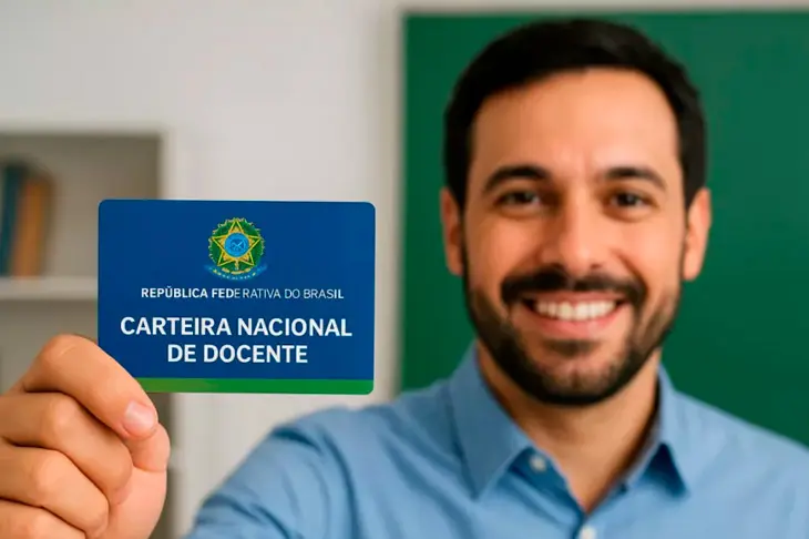 Carteira Nacional de Docente será lançada com benefícios exclusivos