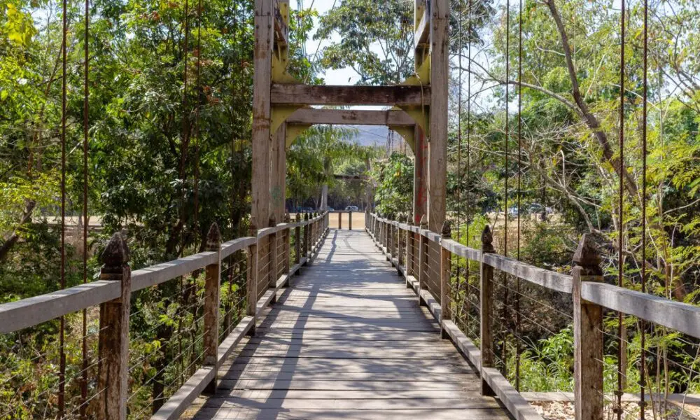 A ponte que une memórias em Pirenópolis