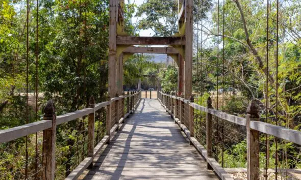 A ponte que une memórias em Pirenópolis