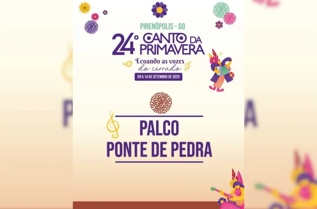 Palco Ponte de Pedra: som e emoção no Canto