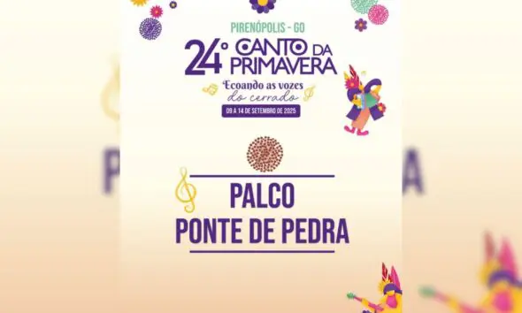 Palco Ponte de Pedra: som e emoção no Canto