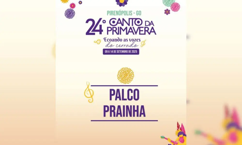 Música às margens do Rio das Almas no Palco Prainha