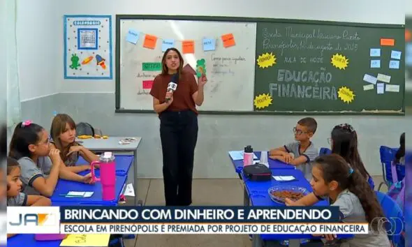 Escola de Piri vence prêmio e brilha na TV Anhanguera