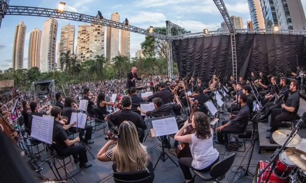 Canto da Primavera começa com grande concerto da Filarmônica