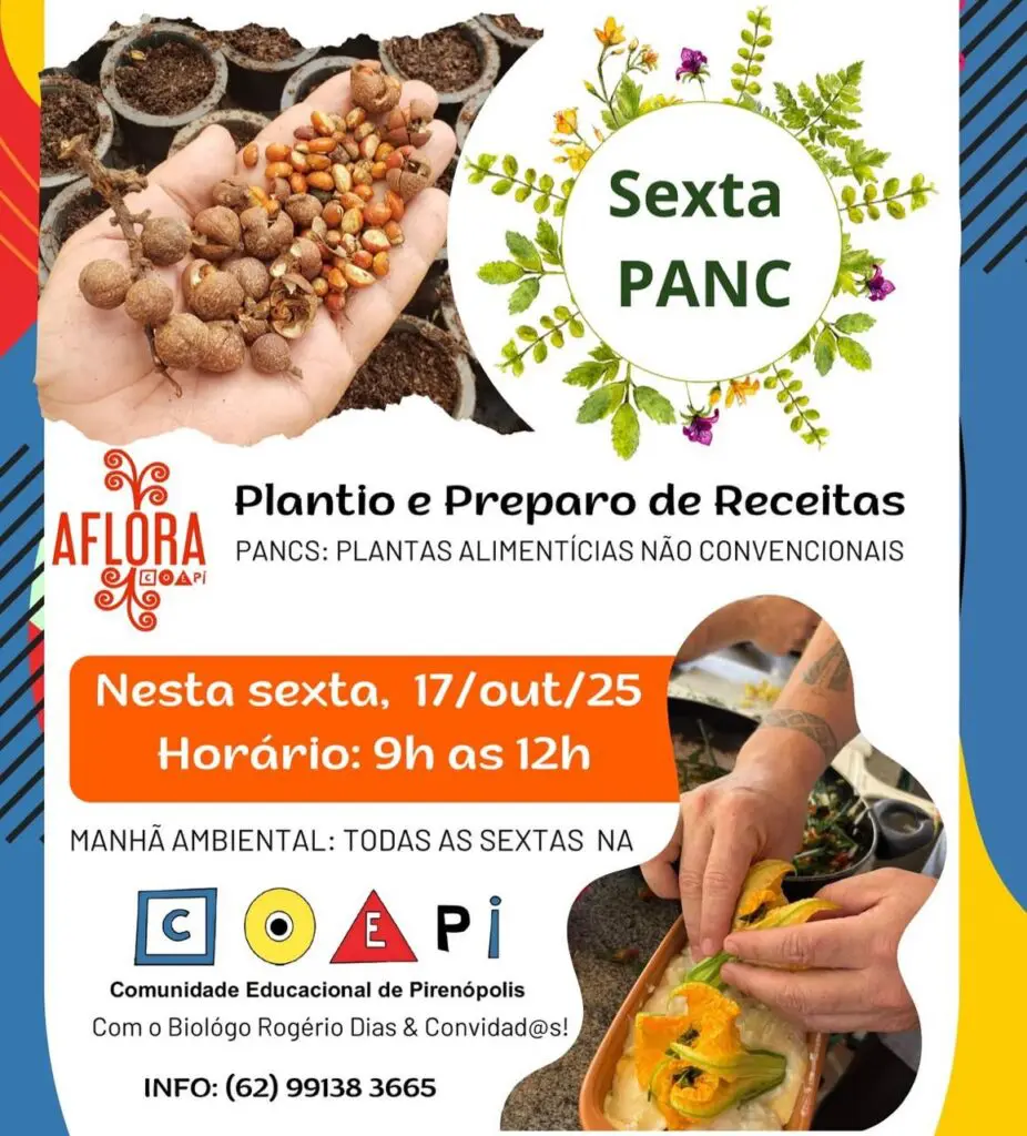 Sexta PANC na COEPi: Plantio e Receitas com Plantas Nativas
