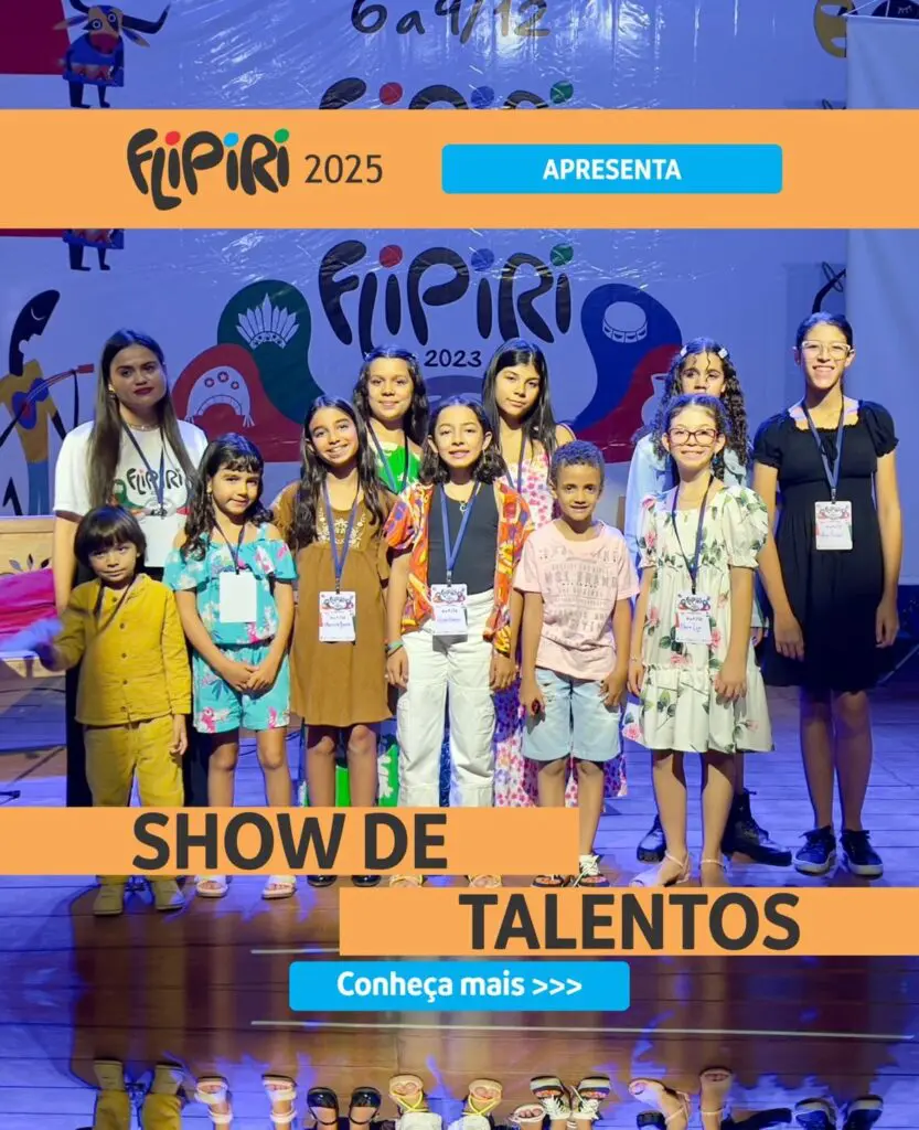 Inscrições abertas para o Show de Talentos da FLIPIRI 2025