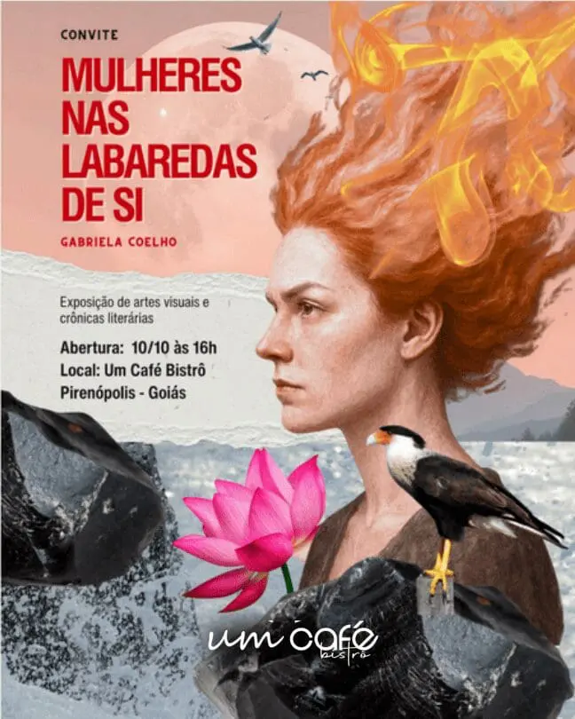 Gabriela Coelho abre mostra “Mulheres nas Labaredas de Si”