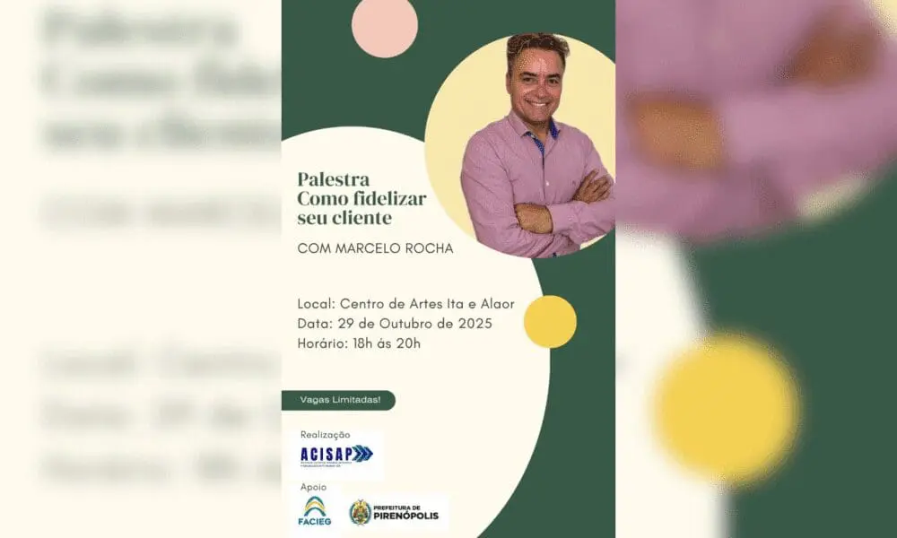 Pirenópolis recebe palestra sobre fidelização de clientes