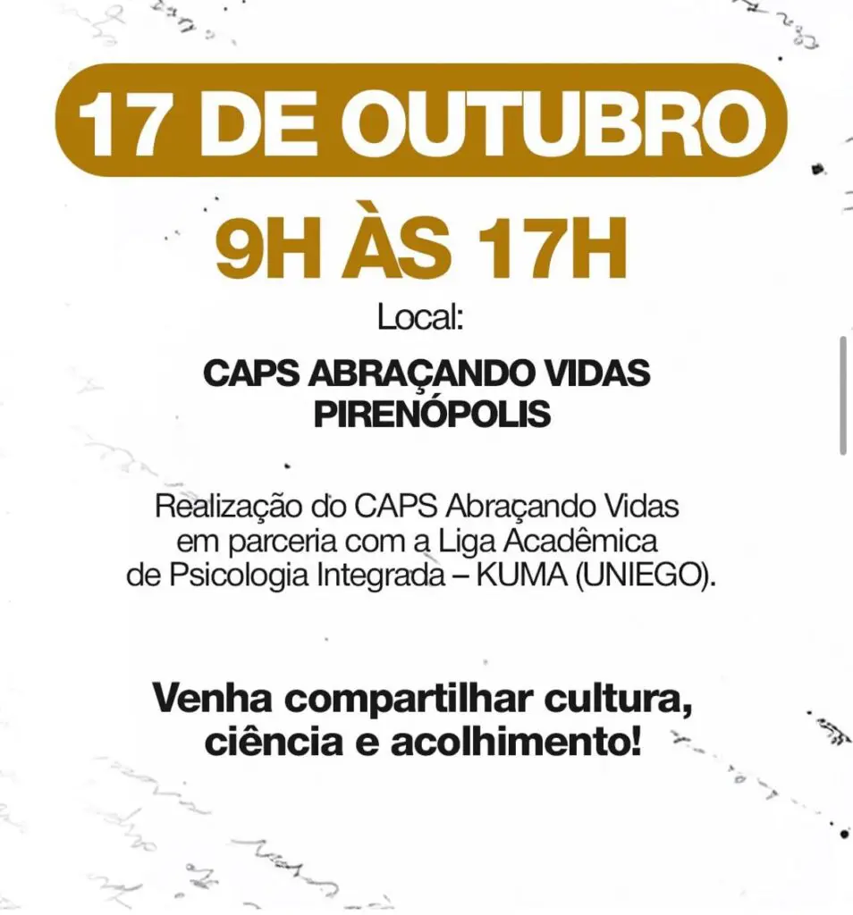 Sarau Abraçando Vidas celebra arte e acolhimento em Pirenópolis