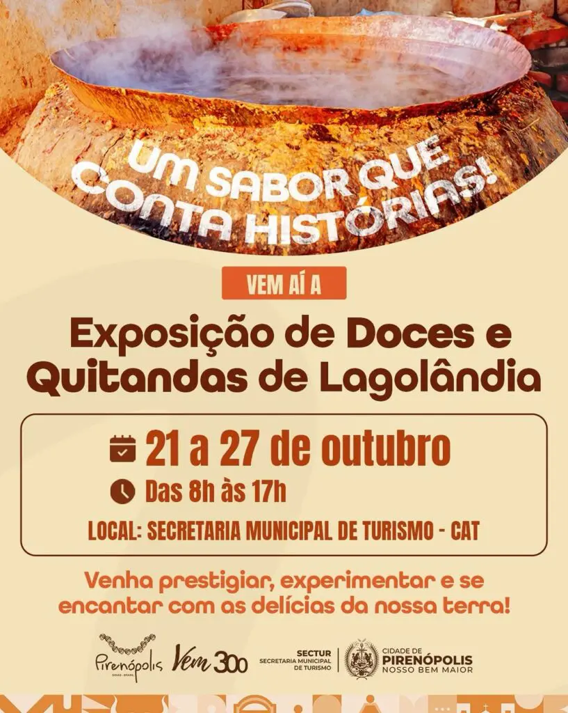 Exposição de Doces e Quitandas em Pirenópolis