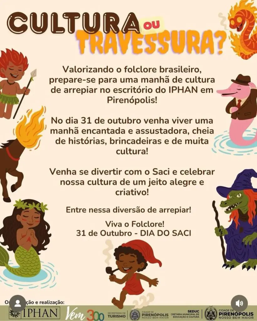IPHAN celebra o folclore brasileiro em Pirenópolis