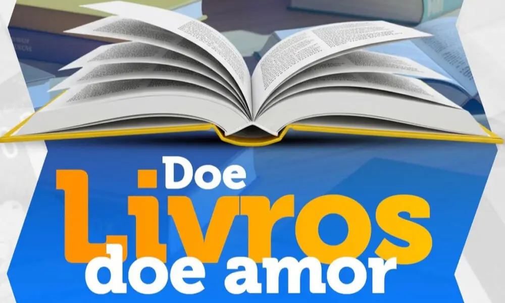 Campanha Doe Livros Doe Amor do CAPS Pirenópolis
