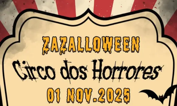 Zazalloween 2025: Circo dos Horrores em Pirenópolis