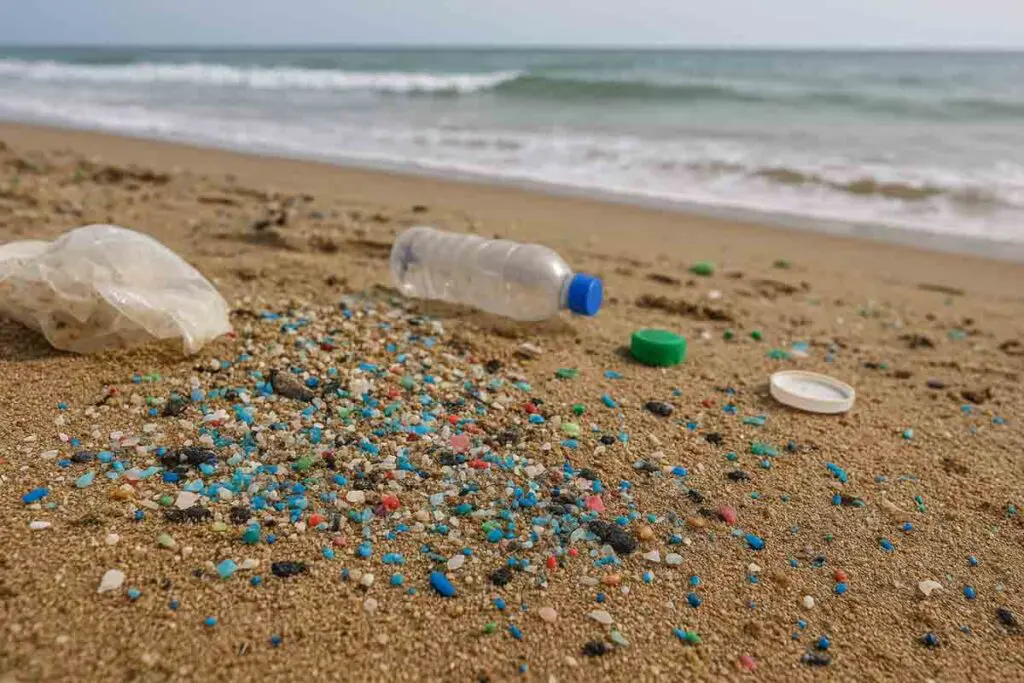 Pesquisa de Goiás revela: 70% das praias têm microplástico