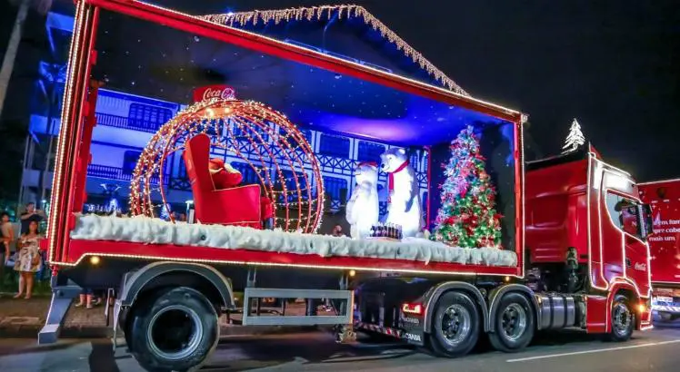 Caravana Iluminada da Coca-Cola em Pirenópolis: 14 a 17/11