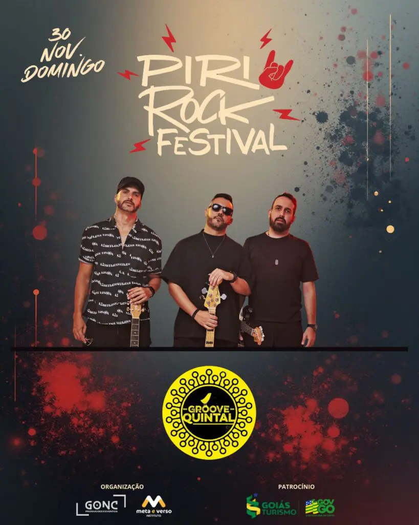 Piri Rock Festival está de volta - Groove Quintal